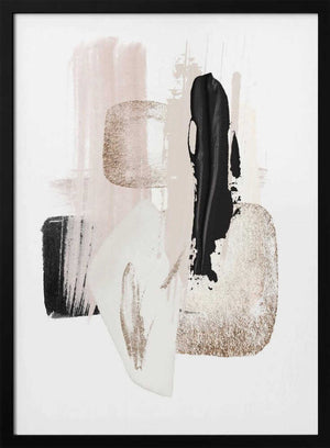 Tablou înramat „Brush Strokes-1” de Sally Ann Moss