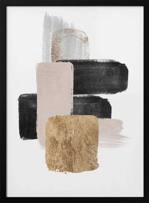 Tablou înramat „Brush Strokes-6” de Sally Ann Moss