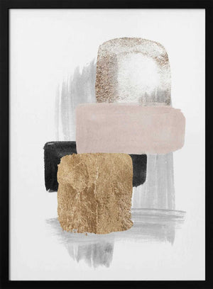 Tablou înramat „Brush Strokes-5” de Sally Ann Moss