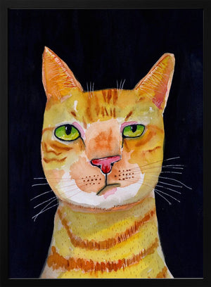 Tablou înramat „Ginger Cat” de Sharyn Bursic