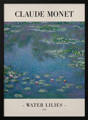 Tablou înramat „Water Lilies” de Claude Monet