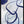 Tablou înramat „Lines of Blue-2” de Sally Ann Moss