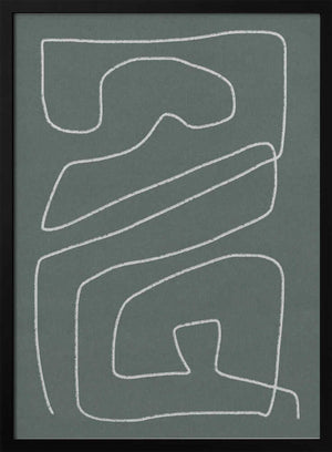 Tablou înramat „Labyrinth” de Dan Hobday