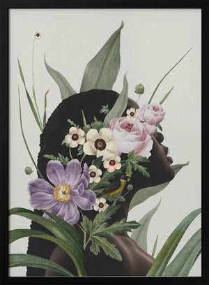 Tablou înramat „Purple flower” de Frida Floral Studio