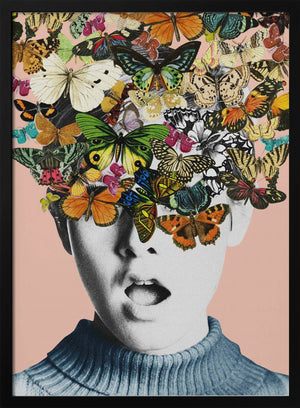 Tablou înramat „Twiggy surprise” de Frida Floral Studio