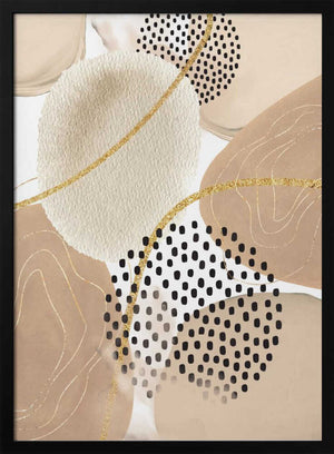 Tablou înramat „Jealous Beige-2” de Sally Ann Moss