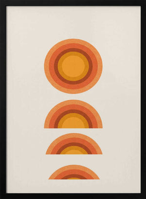 Tablou înramat „Sunset Echoes” de THE MIUUS STUDIO