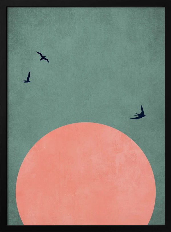 Tablou înramat „A Beautiful Day” de Kubistika