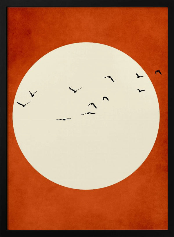 Tablou înramat „Warming Feelings” de Kubistika