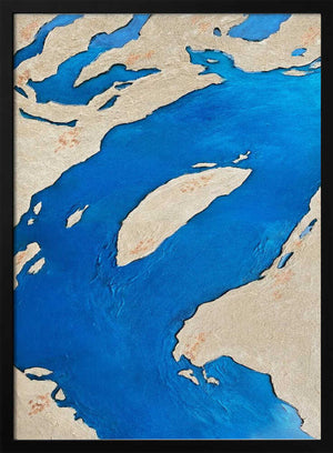 Tablou înramat „Columbia River” de Alyson Storms