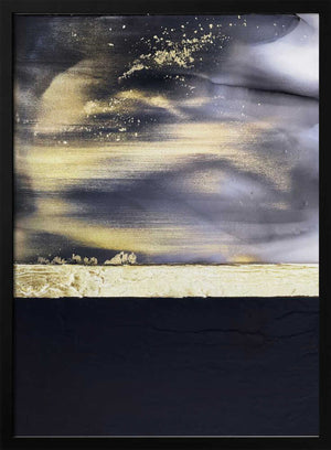 Tablou înramat „Gold Noir 2” de Alyson Storms