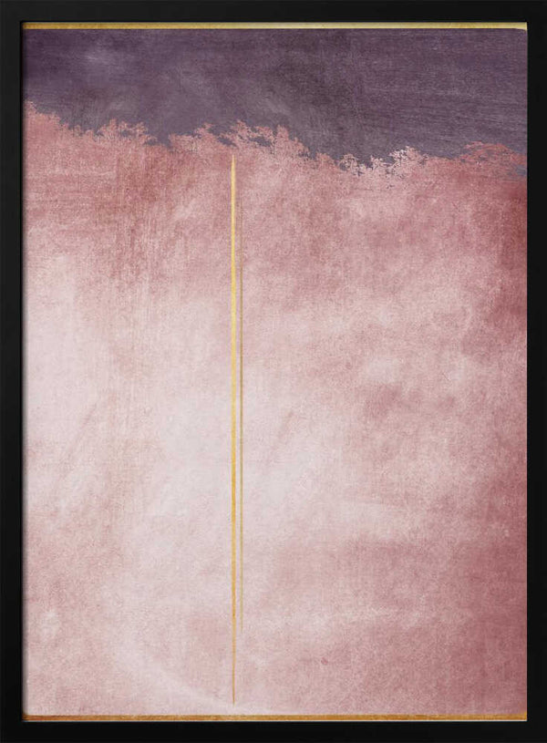 Tablou înramat „Pink and Yellow 2” de Alyson Storms