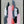 Tablou înramat „Pink Black and Grey 1” de Alyson Storms