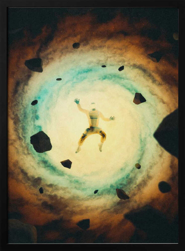 Tablou înramat „Falling Behind” de Taudalpoi