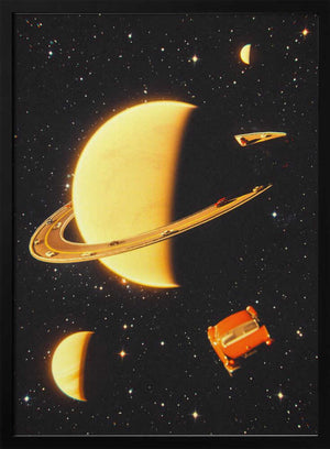 Tablou înramat „Rings of Saturn” de Taudalpoi
