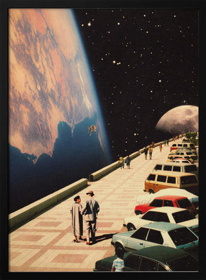 Tablou înramat „Space Promenade” de Taudalpoi