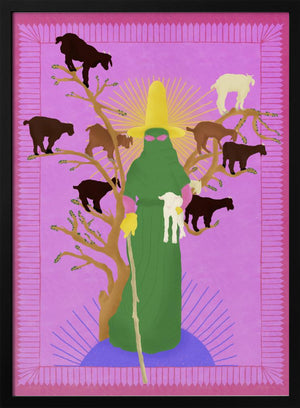 Tablou înramat „Holy Woman Herder” de Jota de jai