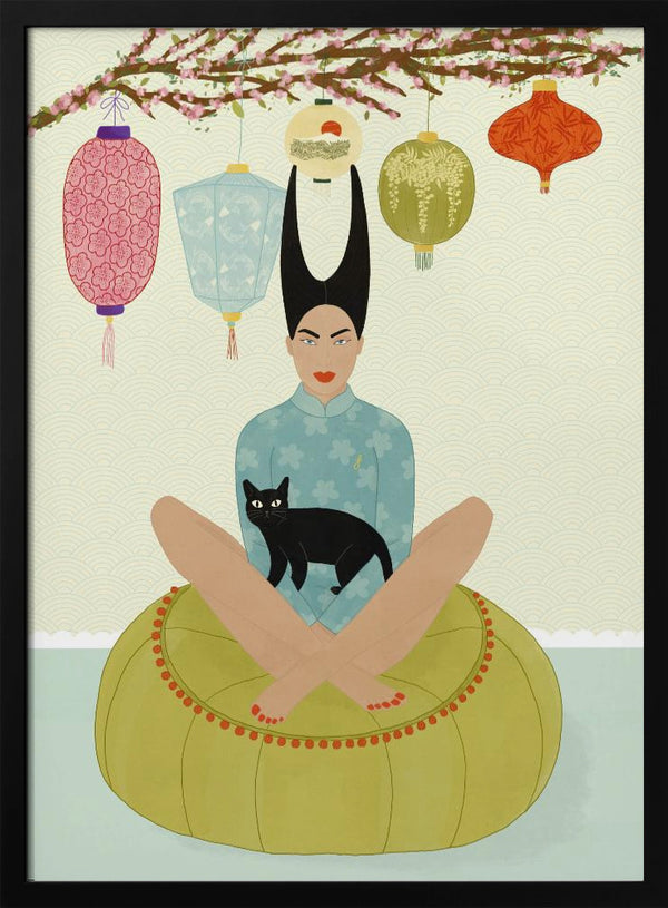 Tablou înramat „Gatuela” de Jota de jai