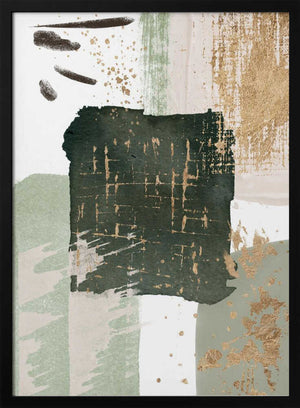 Tablou înramat „Green of Curiosity-1” de Sally Ann Moss