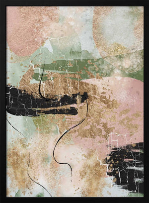 Tablou înramat „Chaos in Bloom-2” de Sally Ann Moss