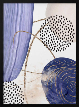 Tablou înramat „Circle of Colour-3” de Sally Ann Moss