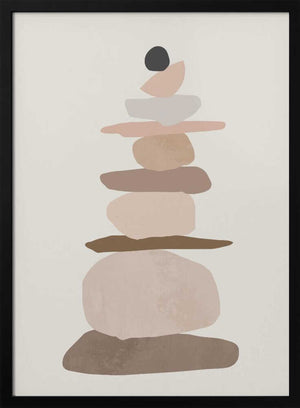 Tablou înramat „Rock balancing Art” de Melloi Art Prints