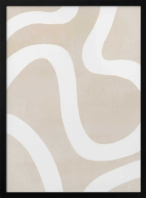 Tablou înramat „Abstract Brush Strokes” de Melloi Art Prints