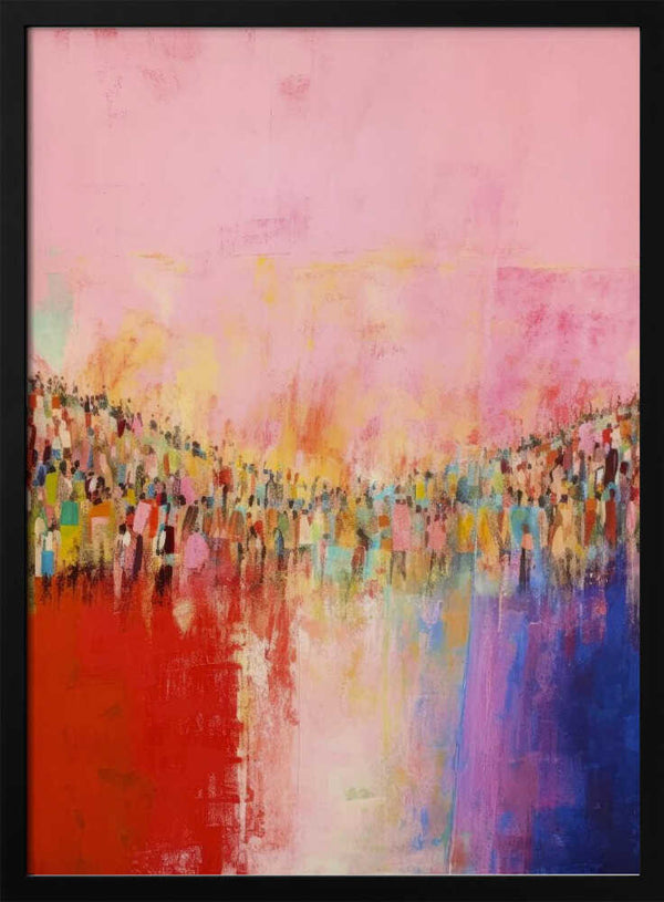 Tablou înramat „Colorful Gathering” de Treechild