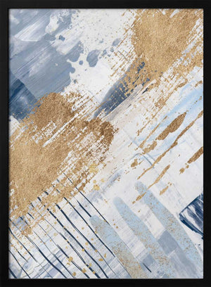 Tablou înramat „Serenity in Blue-1” de Sally Ann Moss