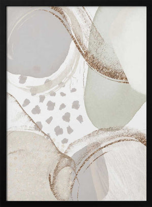Tablou înramat „Smooth Neutral 3” de Sally Ann Moss