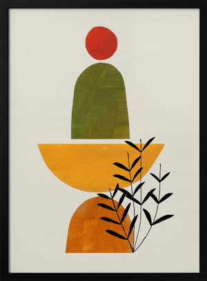 Tablou înramat „Banana Garden” de Ejaaz Haniff