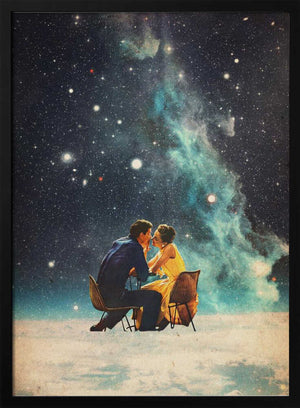 Tablou înramat „I'll Take You To the Stars for a Second Date” de Frank Moth