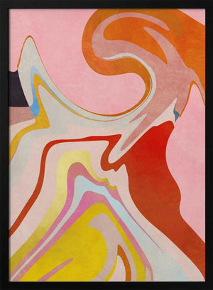Tablou înramat „Organic Bauhaus Waved2” de Ana Rut Bre