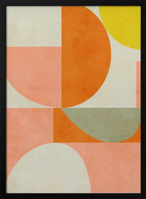 Tablou înramat „Summer Circles22 3 V” de Ana Rut Bre