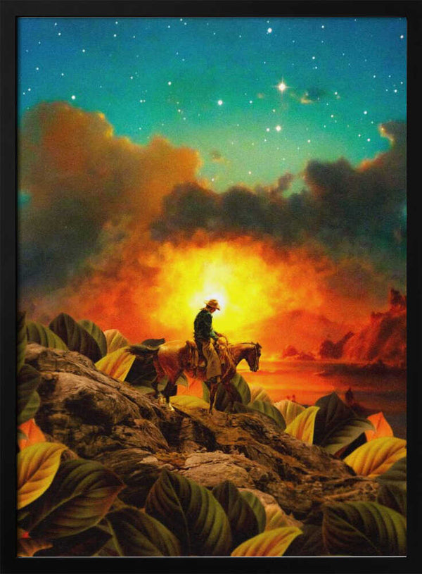 Tablou înramat „Cowboy II” de Taudalpoi