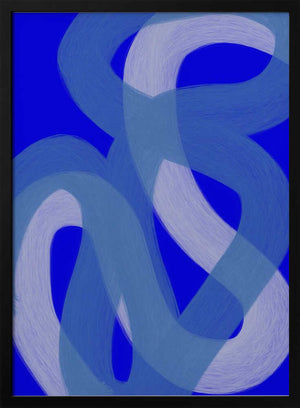 Tablou înramat „Cobalt II” de Studio Palette