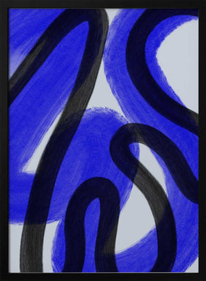 Tablou înramat „Cobalt I” de Studio Palette