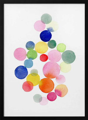 Tablou înramat „Bubbles” de Louise van Terheijden