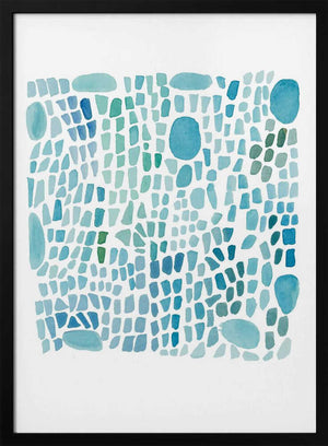 Tablou înramat „Seaglass” de Louise van Terheijden