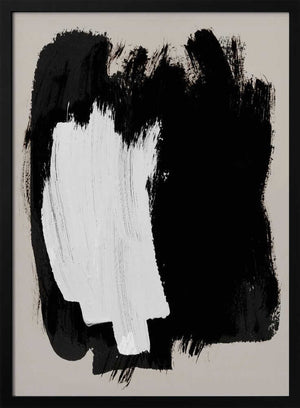 Tablou înramat „Abstract Brush Strokes 16” de Mareike Böhmer