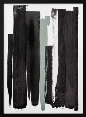Tablou înramat „Monochrome Strokes” de Shot by Clint
