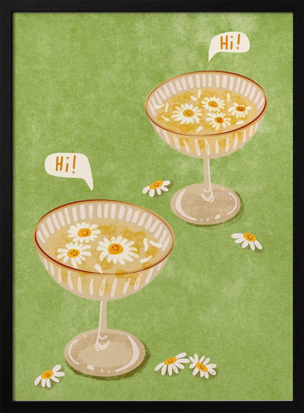 Tablou înramat „Hi” de Raissa Oltmanns