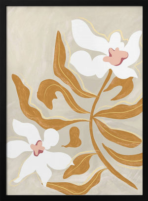Tablou înramat „Flowerflowerflower” de Arty Guava