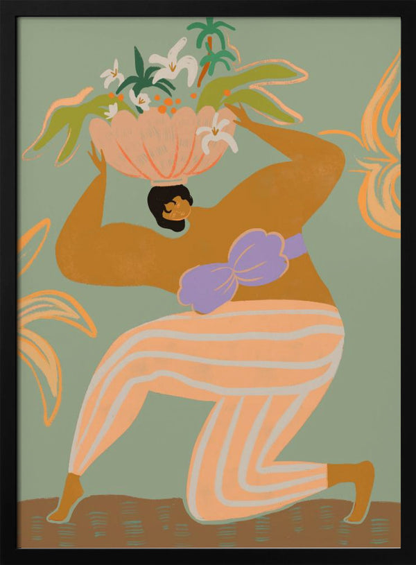 Tablou înramat „The Weight Of The World” de Arty Guava