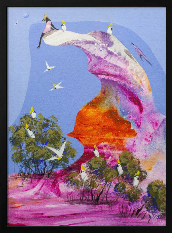 Tablou înramat „Away from it all” de Adam Bogusz