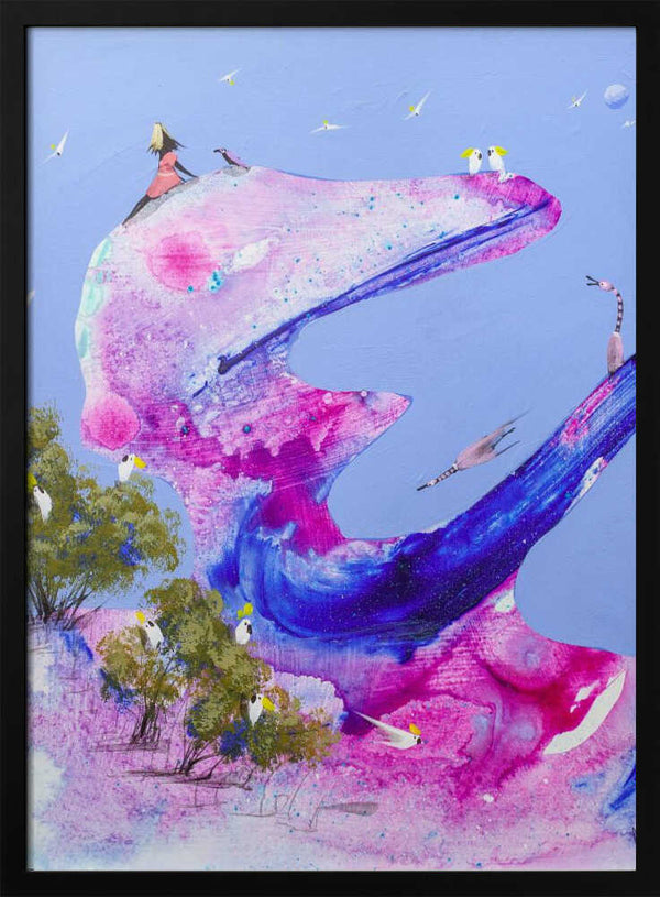 Tablou înramat „Reach for your dreams” de Adam Bogusz