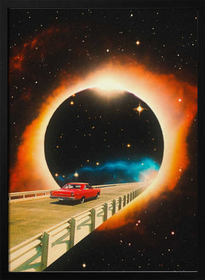 Tablou înramat „A Space Journey Begins” de Taudalpoi