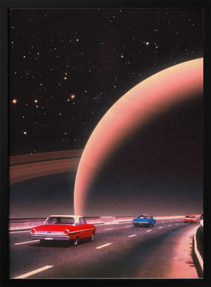 Tablou înramat „Saturn Traffic” de Taudalpoi