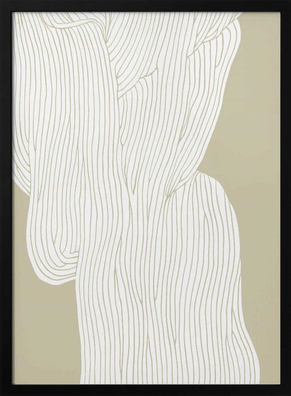 Tablou înramat „Flowing Line Harmony” de Treechild