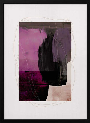 Tablou înramat „Abstract Brush Strokes 77” de Mareike Böhmer